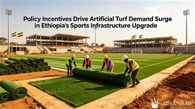 Policy incentives fuel a surge in demand for artificial turf as Ethiopia upgr...