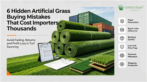 6 Hidden Artificial Grass Buying Mistakes That Cost Importers Thousands