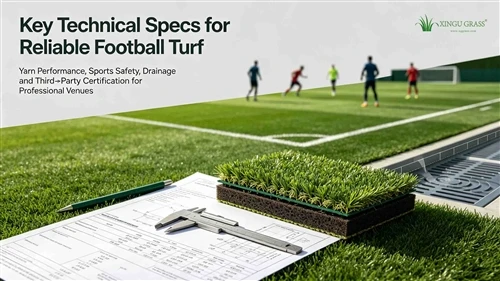 Key Technical Specs For Reliable Football Turf