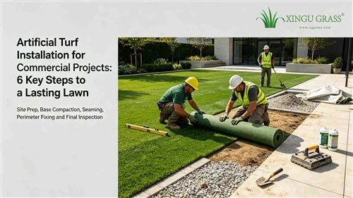 Artificial Turf Installation For Commercial Projects: 6 Key Steps To A Lastin...