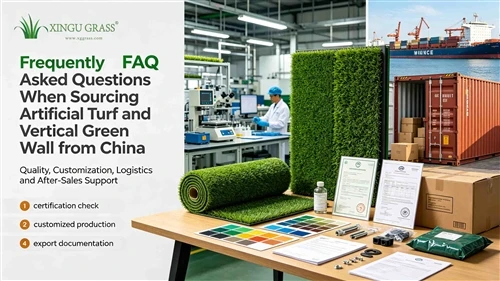 Frequently Asked Questions When Sourcing Artificial Turf And Vertical Green W...