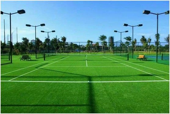 Professional Full Set Padel Court With Special Sports Turf factory