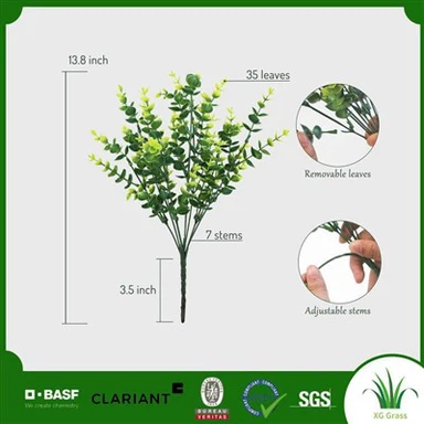 Artificial Flowers in Vase