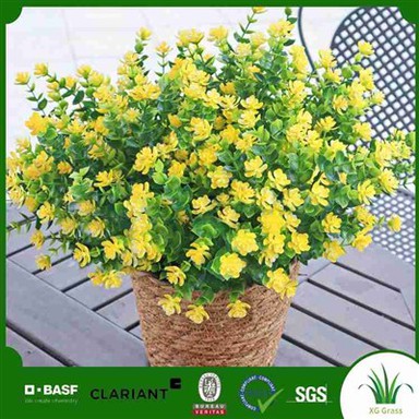 Faux Flowers in Vase